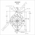 8AR2060F | PRESTOLITE LEECE NEVILLE | ALTERNATOR 8AR2060F 